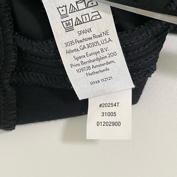 Spanx Ponte Slim Straight Pant Super Smooth Perfect Fit Black Medium Tall - Picture 15 of 16